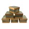 Value Pack of 12 Cosmopolitan Square Box - Green / 3 pc. Set